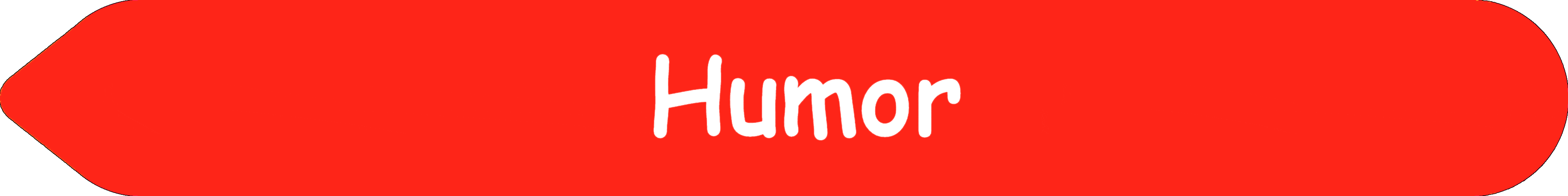 Picture of an arrow pointing to the words and pictures on the website and the words, ‘Humor - Inspiration - Learning - Visit www dot Make Fun Of Life dot net.’