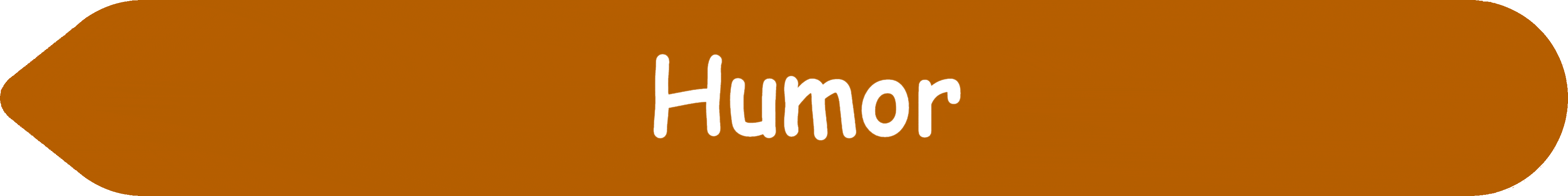 Picture of an arrow pointing to the words and pictures on the website and the words, ‘Humor - Inspiration - Learning - Visit www dot Make Fun Of Life dot net.’