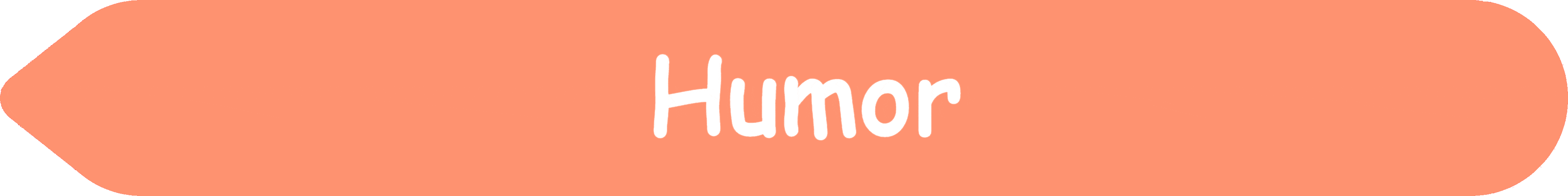 Picture of an arrow pointing to the words and pictures on the website and the words, ‘Humor - Inspiration - Learning - Visit www dot Make Fun Of Life dot net.’