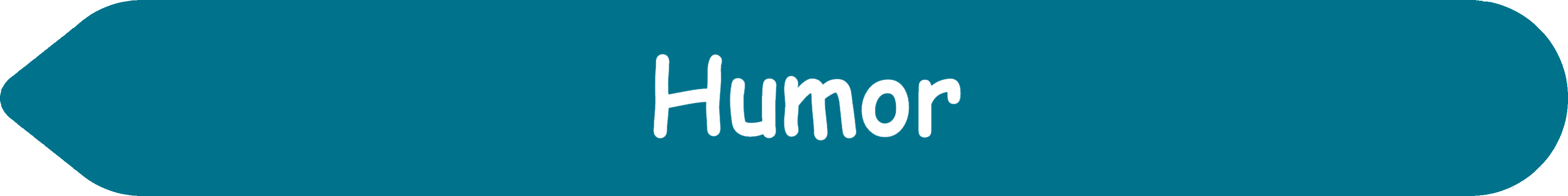 Picture of an arrow pointing to the words and pictures on the website and the words, ‘Humor - Inspiration - Learning - Visit www dot Make Fun Of Life dot net.’