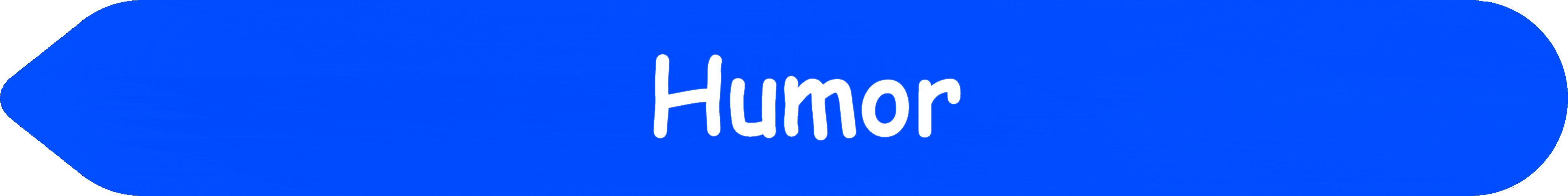 Picture of an arrow pointing to the words and pictures on the website and the words, ‘Humor - Inspiration - Learning - Visit www dot Make Fun Of Life dot net.’