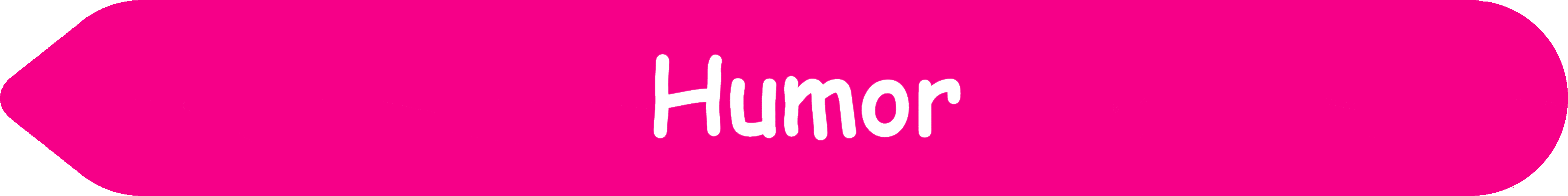 Picture of an arrow pointing to the words and pictures on the website and the words, ‘Humor - Inspiration - Learning - Visit www dot Make Fun Of Life dot net.’