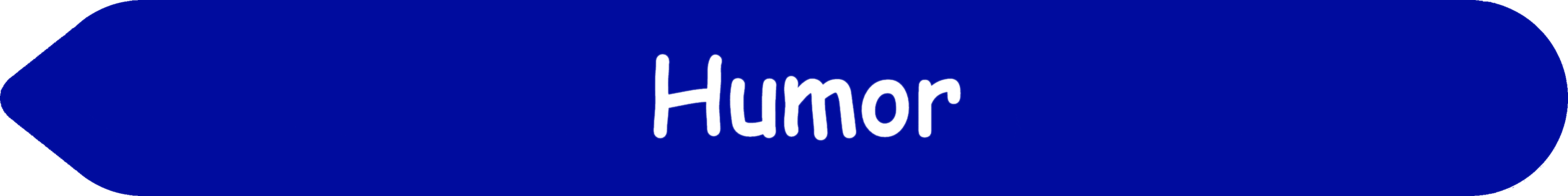 Picture of an arrow pointing to the words and pictures on the website and the words, ‘Humor - Inspiration - Learning - Visit www dot Make Fun Of Life dot net.’