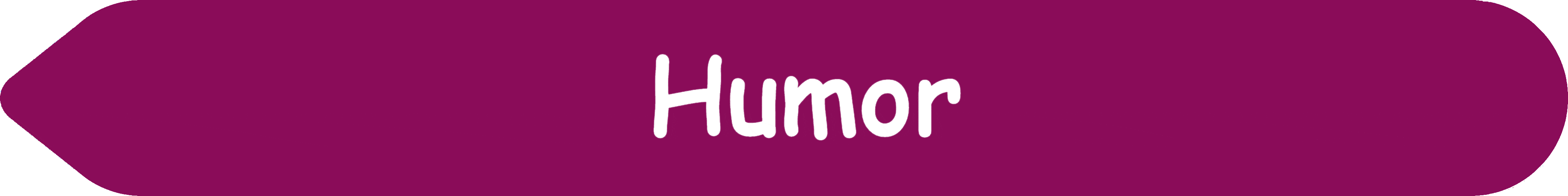 Picture of an arrow pointing to the words and pictures on the website and the words, ‘Humor - Inspiration - Learning - Visit www dot Make Fun Of Life dot net.’