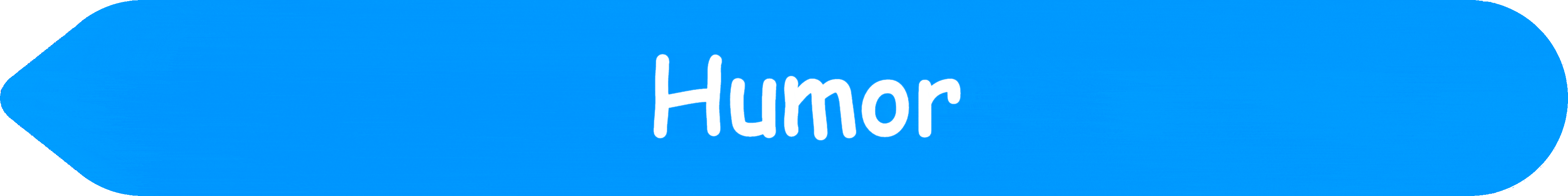 Picture of an arrow pointing to the words and pictures on the website and the words, ‘Humor - Inspiration - Learning - Visit www dot Make Fun Of Life dot net.’