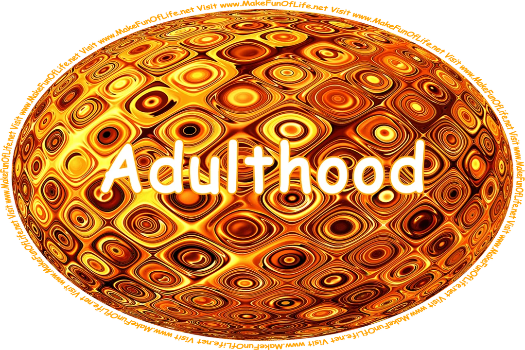 Click or tap here to visit the Adulthood Page or continue down this page to find clickable and tappable links to articles listed alphabetically by their titles and by the pages on which they can be found.