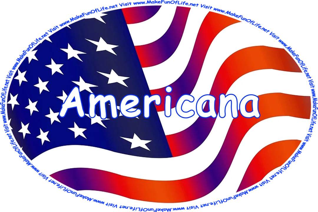 Click or tap here to visit the Americana Page or continue down this page to find clickable and tappable links to articles listed alphabetically by their titles and by the pages on which they can be found.