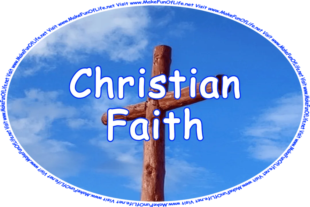 Click or tap here to visit the Christian Faith Page or continue down this page to find clickable and tappable links to articles listed alphabetically by their titles and by the pages on which they can be found.
