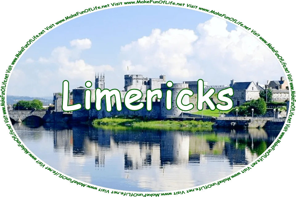 Click or tap here to visit the Limericks Page.