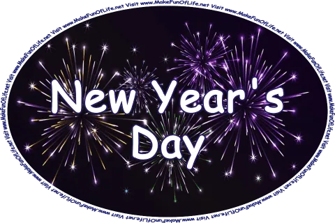 Click or tap here to visit the New Year's Day Page.
