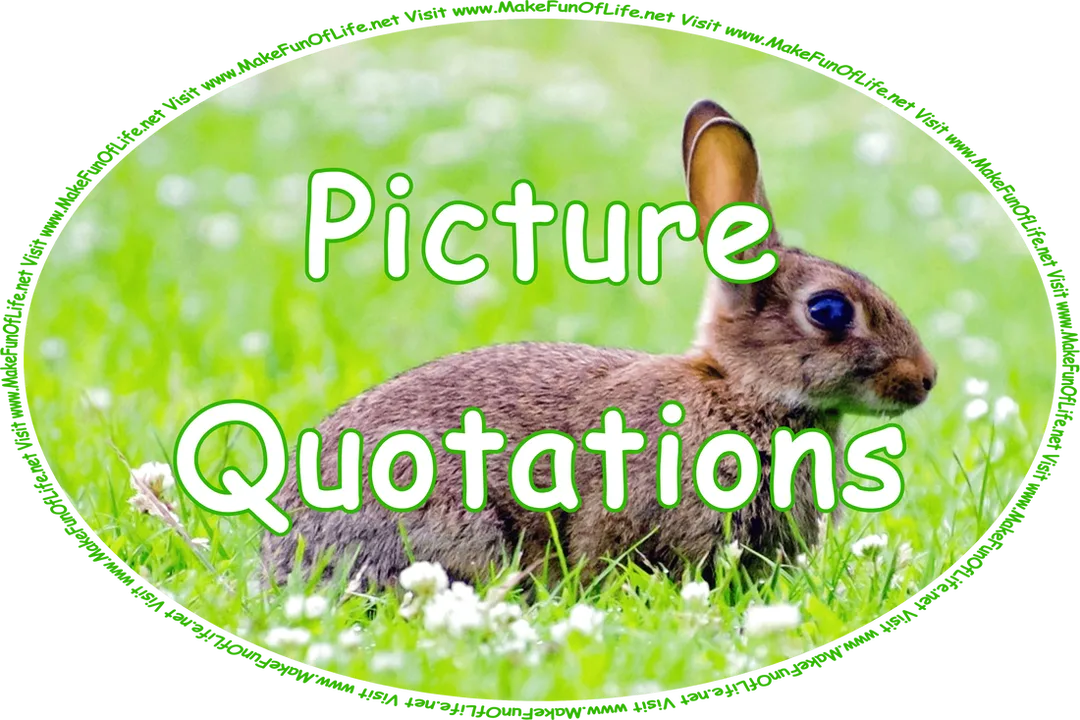 Click or tap here to visit the Picture Quotations Page.