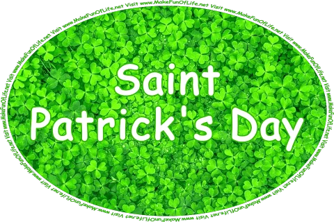 Click or tap here to visit the Saint Patrick’s Day Page.