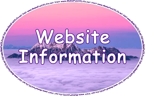 Click or tap here to visit the Website Information Page.